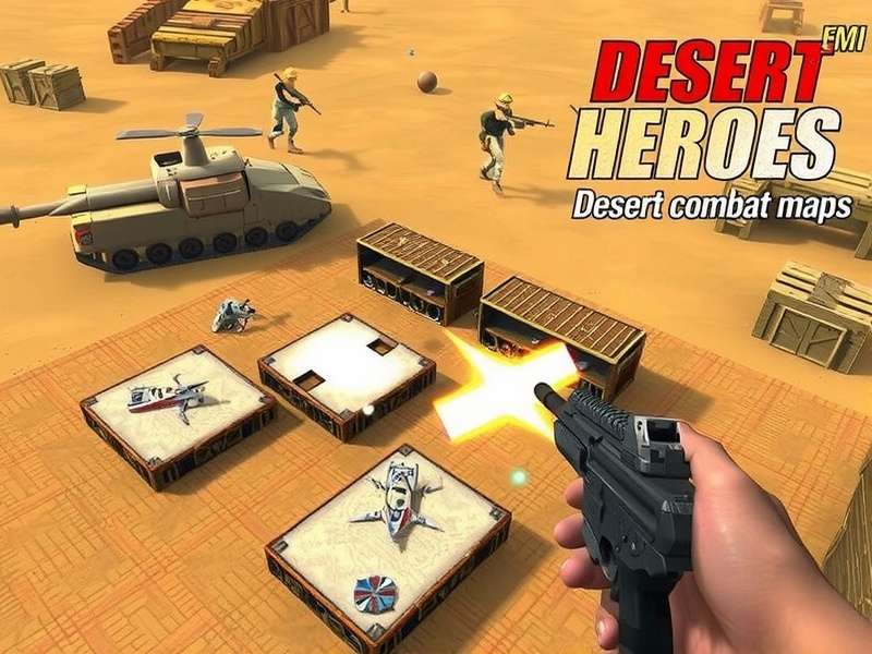 Desert Combat Maps in Desert Insurgency Heroes