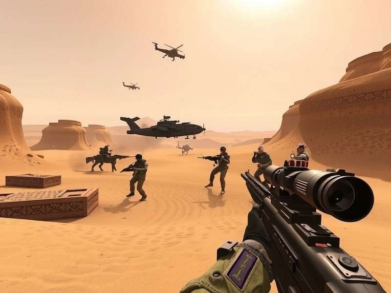 Desert Insurgency Heroes Gameplay Screenshot